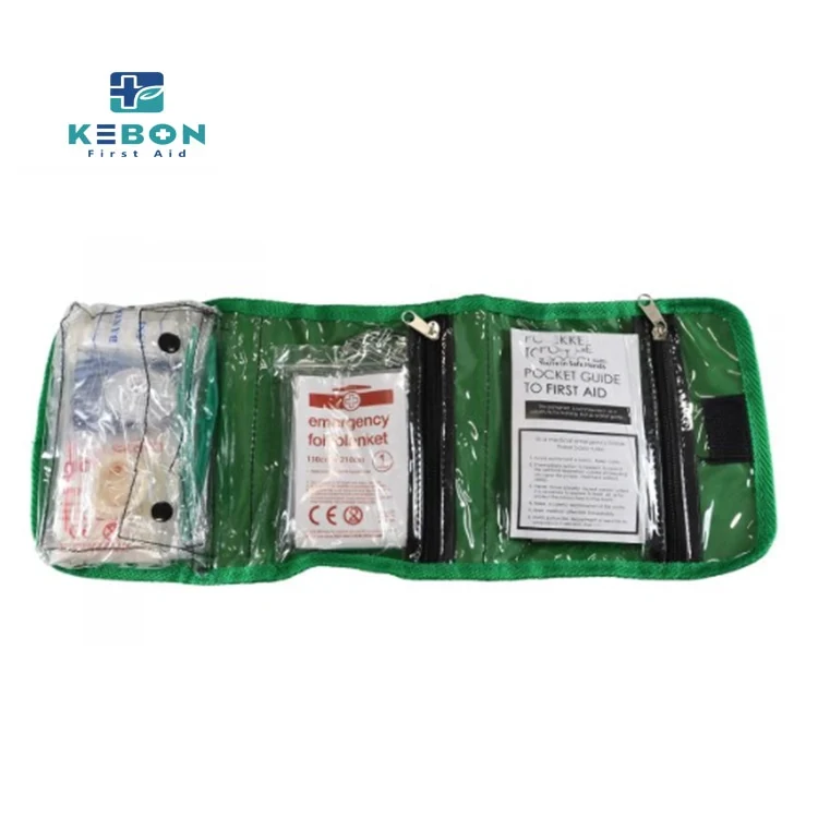 Foldable Green First Aid Kit Foldable Green First Aid Kit