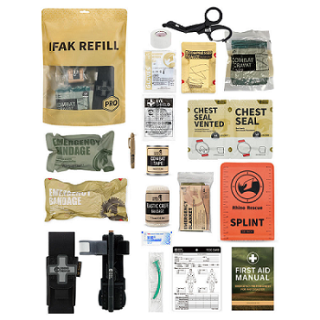 กระเป๋า IFAK แบบช่องเดียวพร้อมดีไซน์ตั้งได้เอง